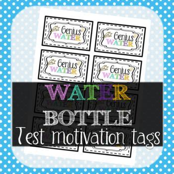 water bottle test motivator|Genius Water Bottle Labels .